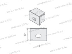  ZLL-06 végzáró LL-04 led aluprofilhoz végzáró 134870