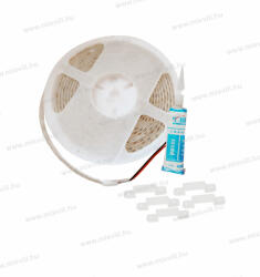 OMU Lighting 24V DC kültéri LED szalag 3, 6W 300lm/m 6500K IP65 SMD2835 60LED/m 2év 5m