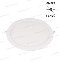 OMU Lighting 22-KPKS-24W 4000K emelt fényű, süllyesztett kerek LED panel 2600lm furat Ø 285 mm tápeg