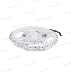 V-TAC SKU-212591 RGB színes Led szalag beltéri IP20 5050 60 led/m 7W/m 830lm/m 24VDC 10mm (212591)