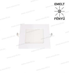 OMU Lighting 22-KPSS-6W 6500K LED panel szögletes süllyesztett 520lm A+ kivágási méret 108x108mm táp