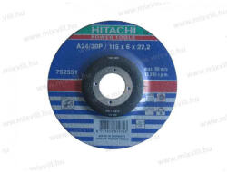 HiKOKI (Hitachi) Hitachi csiszolótárcsa fém 115mm /6 752551 (V 752551)