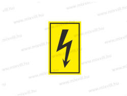  Villám - öntapadó matrica 60x100mm ERV026001