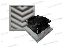 OMU system Szekrény szellőző ventilátor 180x180x65 filterrel OMU System FAN-255/180