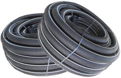 Corblack 50/42 befűzőszalagos duplafalú gégecső, közműcső 50 m/köteg (CORBLACK 50/42)