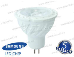 V-TAC SKU-208 6, 5W MR16 SMD LED 450 lm 4000K semleges fehér 38° 12V DC (208)