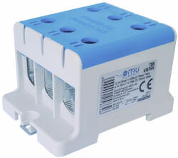 OMU system TUK61695N 6x16-95mm2 (CU: 320A, AL: 290A) 1 póluskék csatlakozókapocs sorkapocs (TUK61695N)