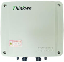 Thinkwe TW-RSD150-40-2 tűzeseti DC leválasztó tűzvédelmi kapcsoló napelemhez 1000VDC 2 string 40A (TW-RSD150-40-2)