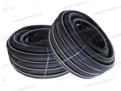 Corblack 160/137 befűzőszalagos duplafalú gégecső, közműcső 50 m/köteg (CORBLACK 160/137)