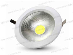 V-TAC SKU-1271 kerek Led mélysugárzó COB 12W 4500K 1200lm 220-240V (1271)