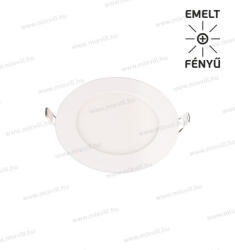 OMU Lighting 22-KPKS-6W 4000K mini LED panel kerek süllyesztett 520lm tápegységgel
