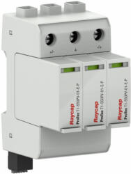 Raycap PV Protec T1-1100PV-3+0-01-E-R 1100VDC túlfeszültség levezető napelem T1+T2 B+C távkijelző 59 (59.A349)
