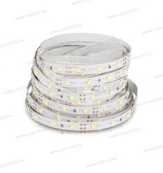 V-TAC SKU-212623 Led szalag IP20 2835 7, 5W/m 750lm/m 4000K 24VDC 8mm 120LED/m 10m/tekercs (212623)