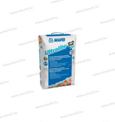 Mapei Ultralite S2 Flex (LD) szürke 15kg Extrém nagy kiadósságú cementkötésű ragasztóhabarcs 2430515 (2430515)