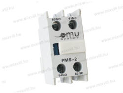 OMU System PMS-2 Homlokoldali segédérintkező (PMS-2)
