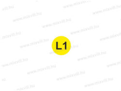  L1 - öntapadó matrica 20x20mm 20db/ív ERV087001