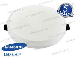 V-TAC SKU-621 Led panel kerek 15W IP20 4000K 1500lm 120° vil. szög 120mm beép. táp, 5 év garancia (621)
