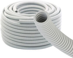 Elettrocanali EC TP1825 1250N 25mm átmérőjű nagy teherbírású, önkioltó, halogénmentes, UV álló műanyag gégecső 50m