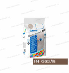 Mapei Keracolor FF Flex 5kg 144 (csokoládé) cementköt. fugázóhabarcs 6mm fugaszél. 5N14405AU (5N14405AU)