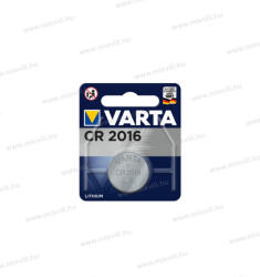 VARTA CR 2016 lithium gombelem 1db/bliszter (CR2016)