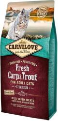 CARNILOVE Fresh Adult Cat Sterilised ponttyal és pisztránggal 2kg