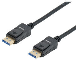 Equip Kábel - 119272 (DisplayPort2.1 kábel, 4K/144Hz, apa/apa, fekete, 3m) (119273) - pixelcomputer