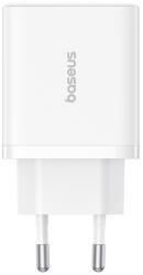Baseus Cube încărcător de putere 30W, USB Type-C + 2xUSB Type-A, alb (P10111402213-00)