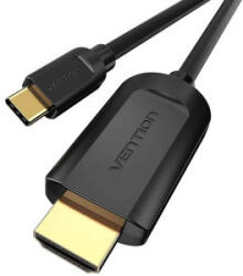 Vention Cablu video Vention USB-C Male - HDMI Male, 4K@30Hz, 2 m, negru (CGUBH)