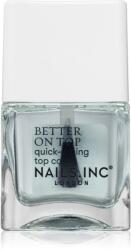 Nails Inc. Nails Inc. Better on Top fedő és védő magas fényű körömlakk 14 ml
