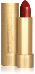 Gucci Gucci Beauty Rouge à Lèvres Satin Lipstick selyem rúzs árnyalat 504 Myra Crimson 3.5 g