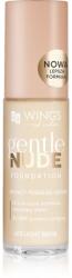 AA Wings of Color Gentle Nude Foundation folyékony make-up hidratáló hatással árnyalat 403 Light Beige 30 ml