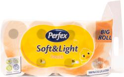 Perfex wc papír 16 tekercses 3 rétegű Soft&Light Barack 2000 lap