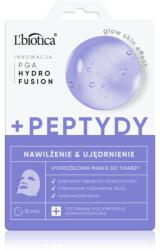 L’biotica PGA Hydro Fusion + Peptides intenzív hidrogélmaszk egységesíti a bőrszín tónusait