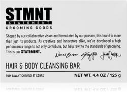 STMNT Care Hair & Body Cleansing Bar tisztító kemény szappan hajra, szakállra és testre 125 g