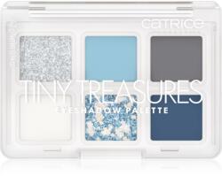 Catrice Tiny Treasures paletă cu farduri de ochi culoare 040 Icy Whisper 4.2 g