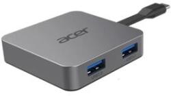 Acer 4-in-1 Type-C Dongle Wired USB 3.2 Gen 1 (3.1 Gen 1) Type-C Silver (HP.DSCAB.014)
