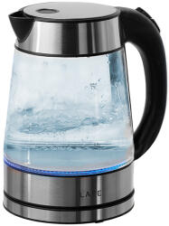 Lafe LAFCZA47618 Essential, 1.7 L, 2200 W, Üveg, Inox-Átlátszó-Fekete, Vízforraló (LAFCZA47618)