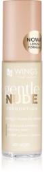 AA Wings of Color Gentle Nude Foundation folyékony make-up hidratáló hatással árnyalat 401 Ivory 30 ml