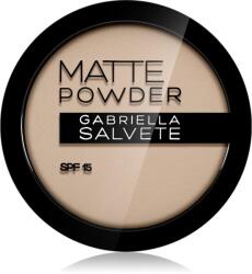 Gabriella Salvete Matte Powder mattító púder SPF 15 árnyalat 02 8 g