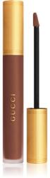 Gucci Gucci Beauty Rouge à Lèvres Matte Lipstick ruj lichid mat culoare 124 Emily Brown 6.5 ml