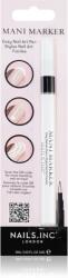 Nails Inc. Nails Inc. Mani Marker díszítő körömlakk applikációs ceruza árnyalat White 3 ml