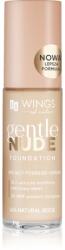 AA Wings of Color Gentle Nude Foundation folyékony make-up hidratáló hatással árnyalat 404 Natural Beige 30 ml