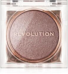 Makeup Revolution Beam Bright kompakt púderes élénkítő arcra árnyalat Rose Lustre 2, 45 g