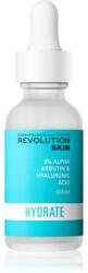 Revolution Beauty Hyaluronic Acid & 2% Alpha Arbutin élénkítő hidratáló szérum 30 ml