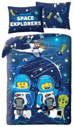 Halantex Lego City ágyneműhuzat szett - Space Explorers (LEG-1245BL) (LEG-1245BL)