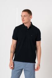 Tommy Hilfiger Tommy Hilfiger, 1985 galléros organikuspamut tartalmú póló, Sötétkék, M (MW0MW17770-DW5-M)