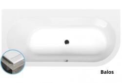 SAPHO POLYSAN ASTRA L aszimmetrikus SLIM kád, balos, 165x80cm (33611S)