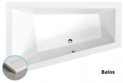 SAPHO POLYSAN TRIANGL L kád, 180x120x50cm (19611S)