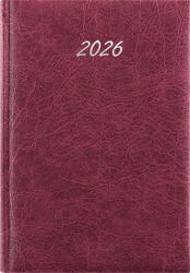 Dayliner Naptár, tervező, B5, heti, DAYLINER, Rebel, bordó (NRB5BOU) (NRB5BOU)