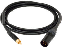 Benchmark RCA la XLR Male (PIN 3 RCA SHIELD) 1.8m